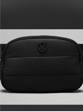 lululemon athletica Black Quilted Belt Bag
